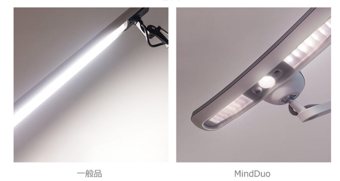 BenQ Wit MindDuo LEDデスクライトは優しい光